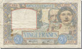 France 20 Francs Science et Travail, 1941-06-11 -