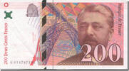 France 200 Francs Eiffel, Fayette:75.02, KM:159a -