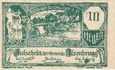 Austria 10 Heller Banknote, Atzenbrugg, Texte, 1920 UNC(63) Mehl:FS 63Ia -