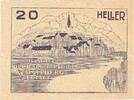 Austria 20 Heller Banknote, Wieselburg, village, 1920 UNC(63) Mehl:FS 1231a -