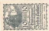 Austria 10 Heller Banknote, Traismauer, château, UNC(63) Mehl:FS 1078II -