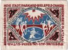 Germany 25 MARK Bielefeld, 1921-07-15, Silk, Grabowski:22a -