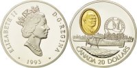 Canada 20 Dollars Coin, Elizabeth II, Royal Canadian Mint, Ottawa -