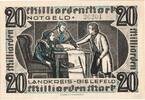 Germany 20 Milliarden Mark Bielefeld, 1923-10-25 -