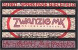 Germany 20 Mark Bielefeld, 1918-11-01 -