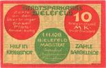 Germany 10 Mark Bielefeld, 1918-11-01 -