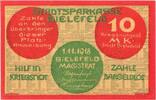 Germany 10 Mark Bielefeld, 1918-11-01 -