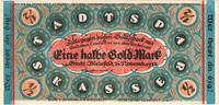 Germany 1/2 Goldmark Bielefeld, 1923-11-24, Grabowski:98 -
