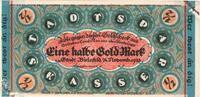 Germany 1/2 Goldmark Bielefeld, 1923-11-24, Grabowski:98 -