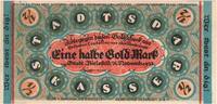 Germany 1/2 Goldmark Bielefeld, 1923-11-24, Grabowski:98 -