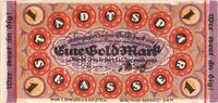Germany 1 Goldmark Bielefeld, 1923-11-24, Grabowski:99 -