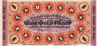 Germany 1 Goldmark Bielefeld, 1923-11-24, Grabowski:99 -