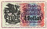 Germany 1,05 Goldmark Bielefeld, 1923-11-08, Grabowski:95 -