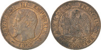 France Centime Coin, Napoleon III, Napoléon III, Lille -