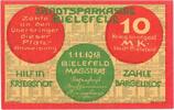 Germany 10 Mark Bielefeld, 1918-11-01 -