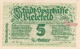 Germany 5 Goldpfennig Bielefeld, 1923-11-08, Grabowski:93 -