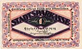 Germany 1 Mark Bielefeld, 1918-12-01 -