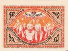 Germany 50 Millionen Mark 1922 Bielefeld, 1922-09-09, Grabowski:93 UNC(63)