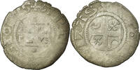 France Denarius Coin, Reims, Silver -