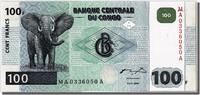 Congo Democratic Republic 100 Francs Banknote, 2000-01-04 -