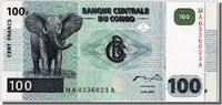 Congo Democratic Republic 100 Francs Banknote, 2000-01-04 -