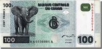 Congo Democratic Republic 100 Francs Banknote, 2000-01-04 -