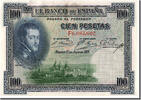 Spain 100 Pesetas Banknote, 1925-07-01 -
