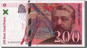France 200 Francs Banknote, 200 F 1995-1999 ''Eiffel'' -