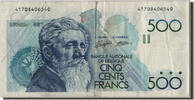 Belgium 500 Francs Banknote -