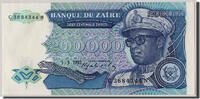 Zaire 200,000 Zaïres Banknote, 1992-03-01 -