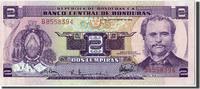Honduras 2 Lempiras Banknote, 1976-09-23 -