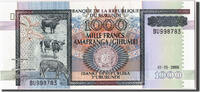 Burundi 1000 Francs Banknote, 2006-05-01 -