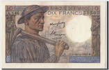 France 10 Francs Banknote, 10 F 1941-1949 ''Mineur'', 1947-10-30 -