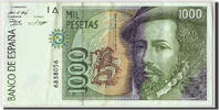 Spain 1000 Pesetas Banknote, 1992-10-12 -