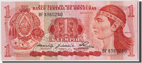 Honduras 1 Lempira Banknote, 1980-05-29 -