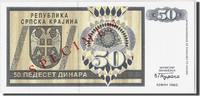 Croatia 50 Dinara Banknote, Undated, KM:R2s -