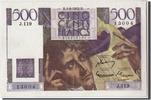 France 500 Francs Banknote, 500 F 1945-1953 ''Chateaubriand'' -