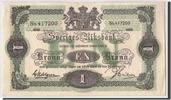 Sweden 1 Krona Banknote, Undated, KM:32g -