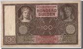 Netherlands 100 Gulden Banknote, 1941-04-30, KM:51b -