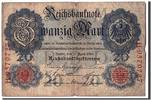 Germany 20 Mark Banknote, 1910-04-21, KM:40b -