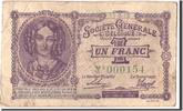 Belgium 1 Franc Banknote, 1918-09-11, KM:86b -