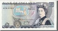 Great Britain 5 Pounds Banknote, Undated (1973-80), KM:378b -
