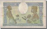 Madagascar 100 Francs Banknote, Undated (ca.1937), KM:40 -