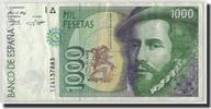 Spain 1000 Pesetas Banknote, 1992-10-12, KM:163 -