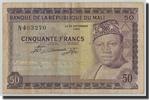 Mali 50 Francs Banknote, 1960-09-22, KM:6a -