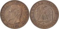 France 5 Centimes Coin, Napoleon III, Napoléon III, Paris -