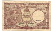 Belgium 20 Francs Banknote, 1947-05-06, KM:111 -