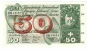 Switzerland 50 Franken Banknote, 1965-01-21, KM:48e -