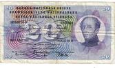 Switzerland 20 Franken Banknote, 1961-10-26, KM:46i -