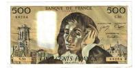France 500 Francs Pascal, S.50, Fayette:71.13, KM:156c -